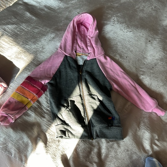 Aviator Nation Other - Aviator Nation Girls Zip Up Hoodie Size 4